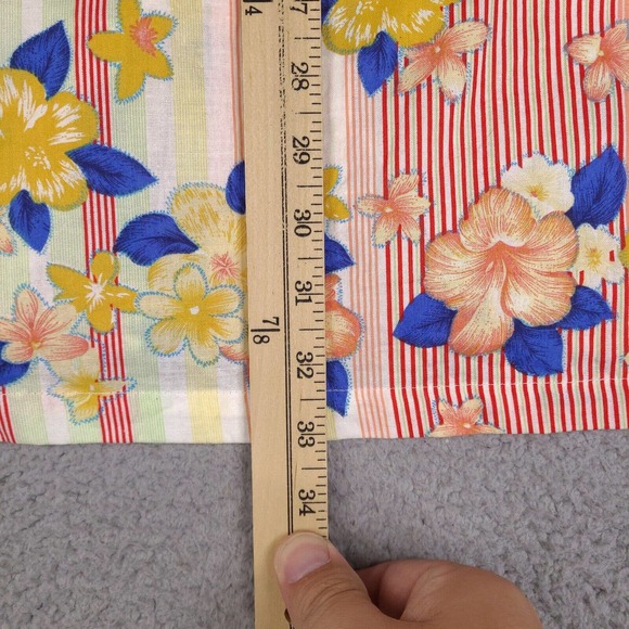 Conic Hawaiian Shirt Mens XXL Colorful Floral Button Down Camp Short Sleeve - Picture 12 of 14